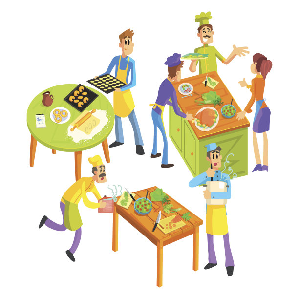 烹饪插图集图片下载