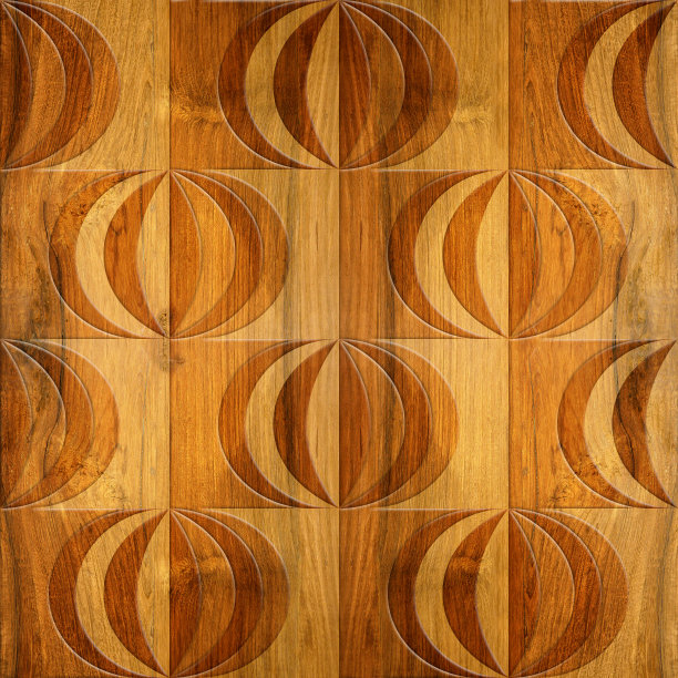 抽象的镶板图案-内墙镶板图案图片下载