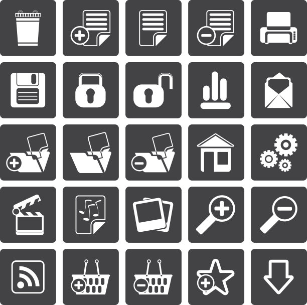 详细的网络图标图片下载