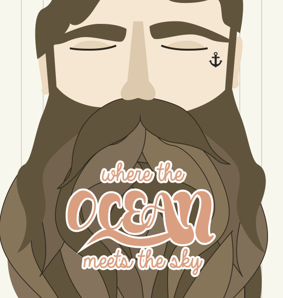 复古的航海卡图片下载