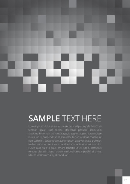 像素化的商业小册子背景图片下载