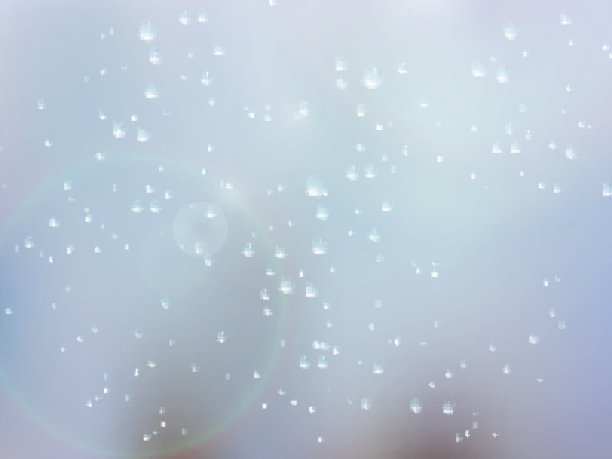 雨滴落在窗户上。EPS10图片下载