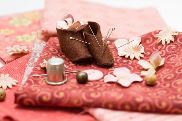 艺术纺织和缝纫背景图片下载