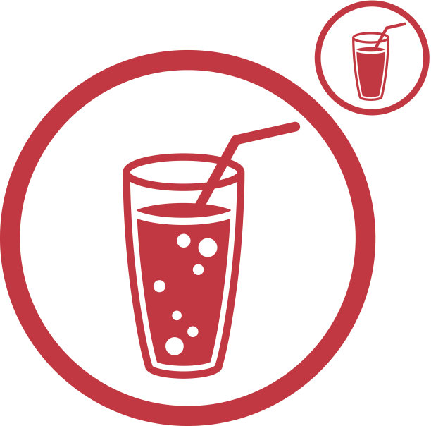 新鲜喝图标。图片下载