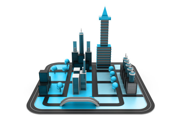 现代建筑工程图片下载