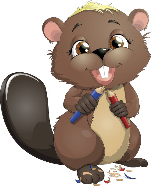 美丽的海狸图片下载