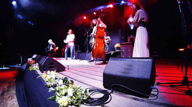 演奏音乐会的乐队图片下载