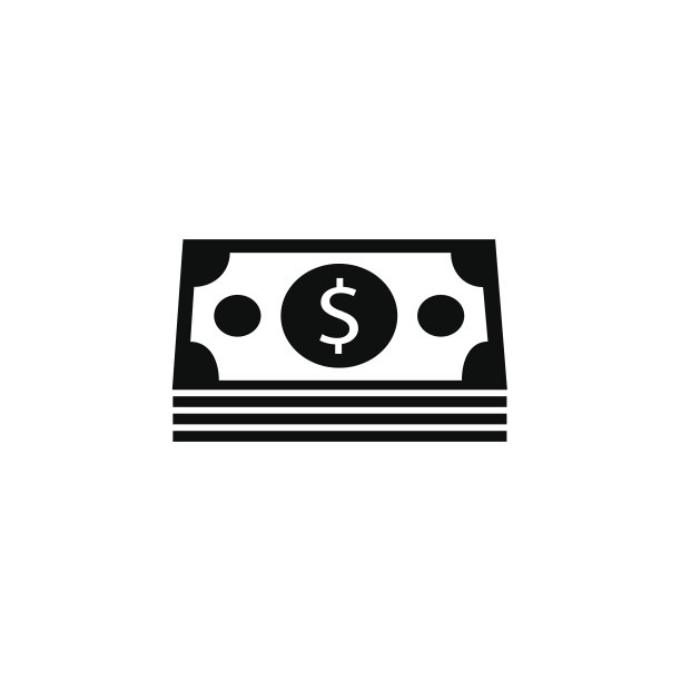 一捆硬币实体图标，金融业务图片下载