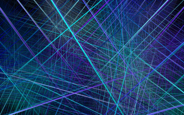 蓝线为创意设计抽象了3d背景图片下载