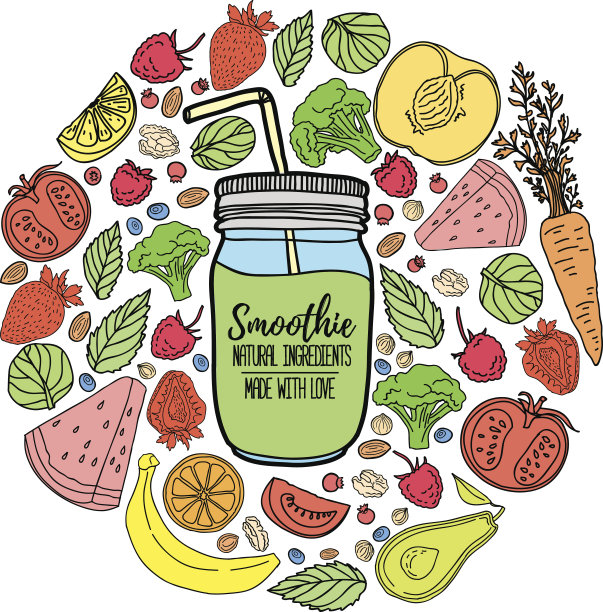 自制冰沙banner、宣传册、宣传单设计模板图片下载