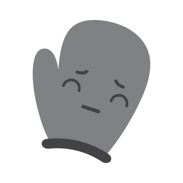 可爱的厨房手套卡通图片下载