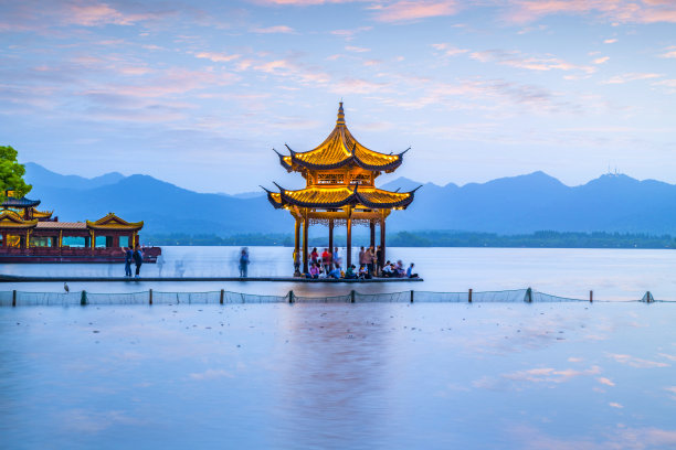 杭州美丽的风景，西湖图片下载