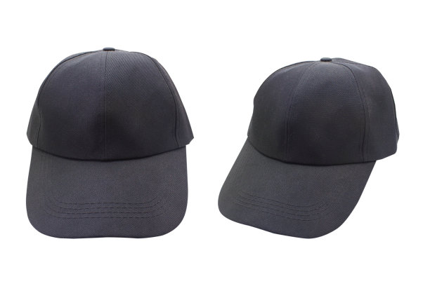 黑色帽孤立在白色背景与裁剪路径。图片下载