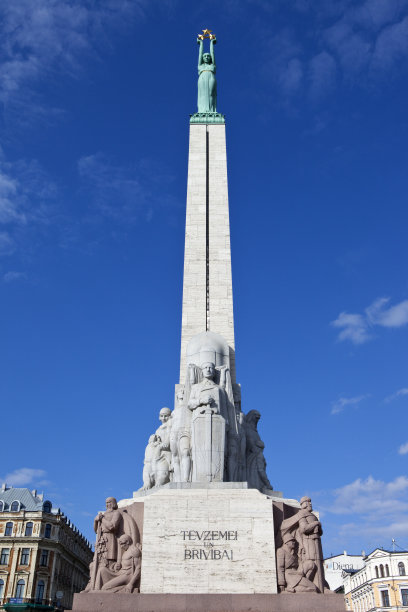 里加的自由纪念碑图片下载