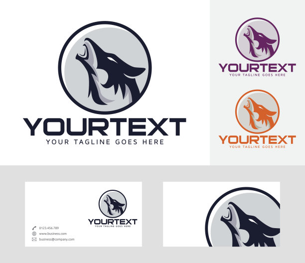 狼矢量图图片下载