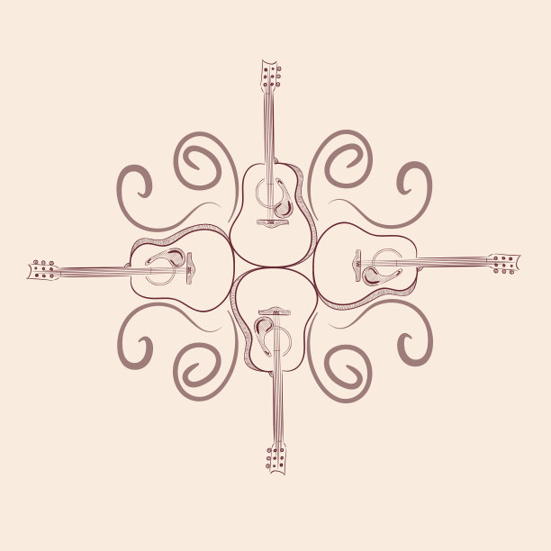 模式与吉他图片下载