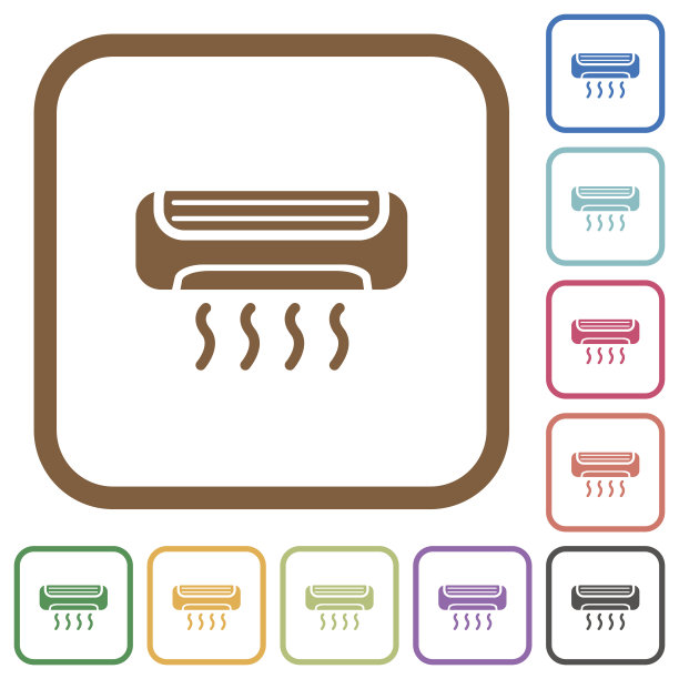 空调简单图标图片下载