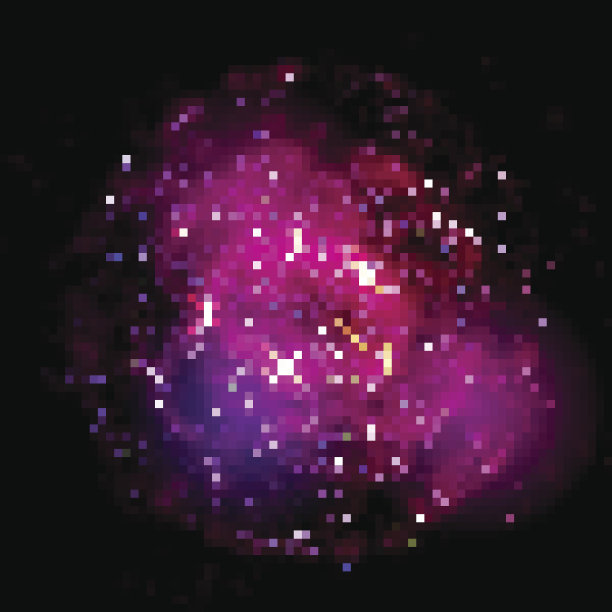 宇宙色尘云星云素材图片