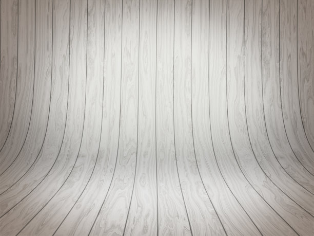 弯曲的白色木制背景插图图片下载
