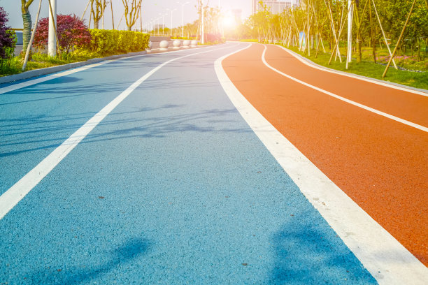 颜色跑道素材图片