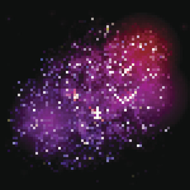 宇宙色尘云星云素材图片