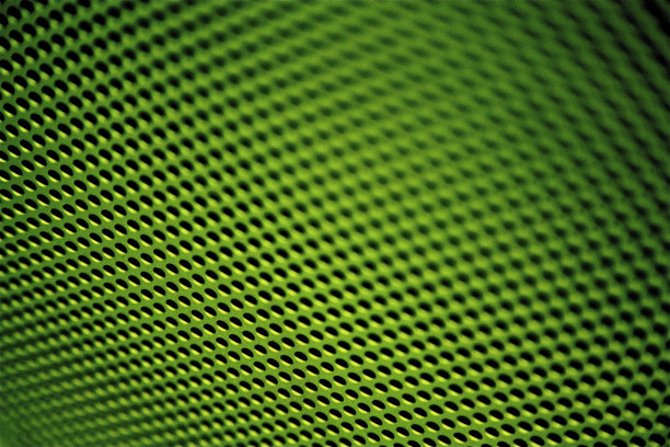 绿色圆圈未来技术背景钢金属图案网图片下载