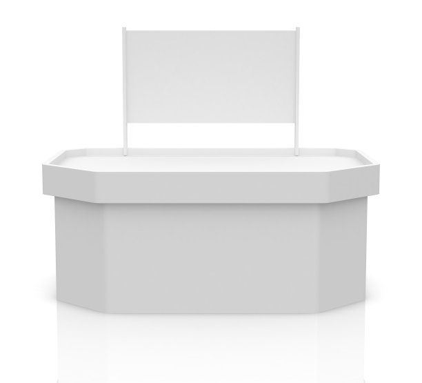 空荡荡的商店货架图片下载