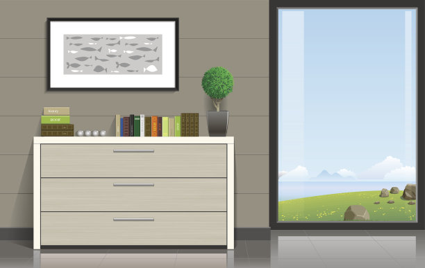 房间的窗户图片下载