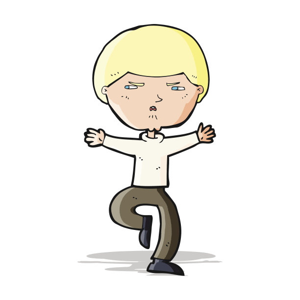 卡通生气的人图片下载