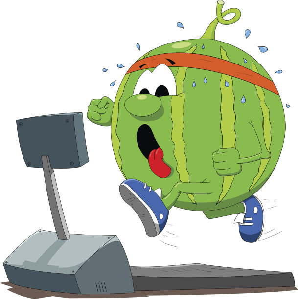 运行的西瓜图片下载