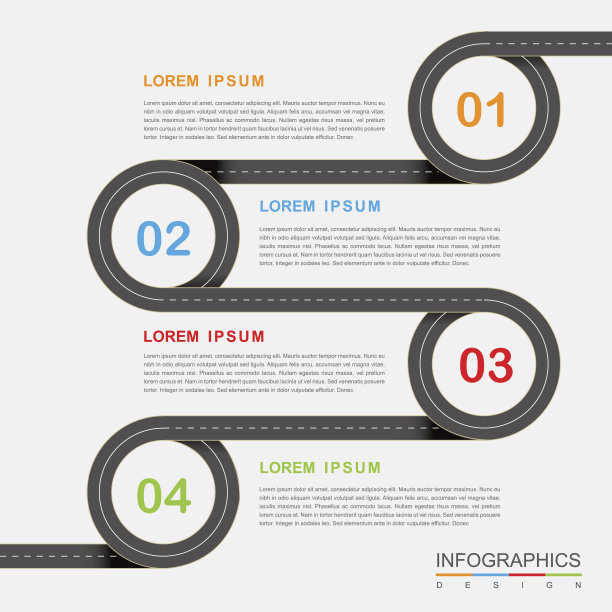 创新的信息图表设计图片下载