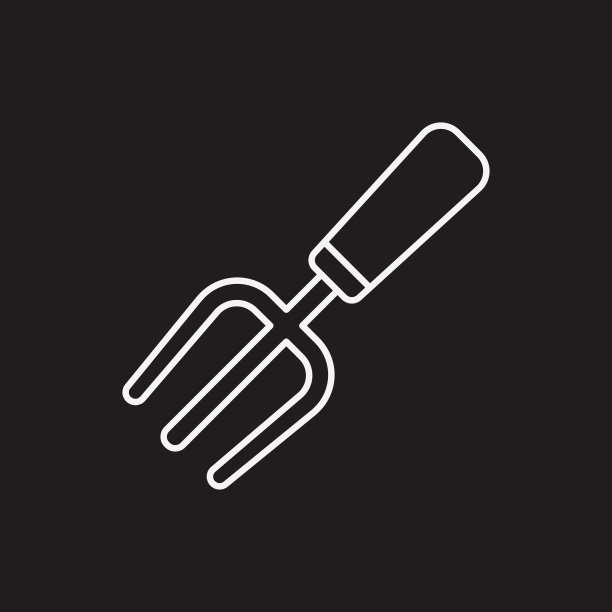 园艺铲线图标图片下载