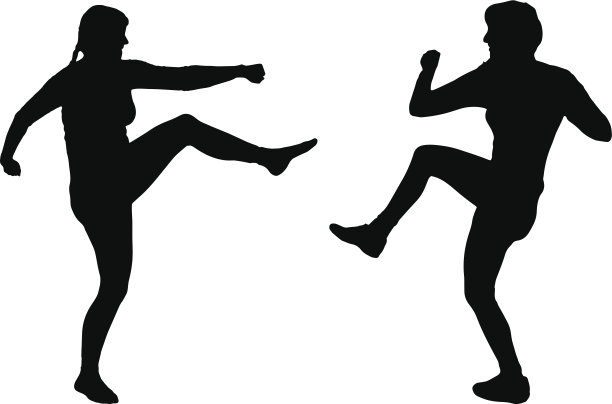 一个人的矢量剪影。图片下载