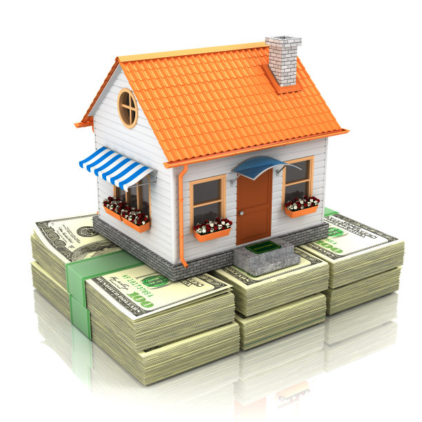 抵押贷款的概念。图片下载