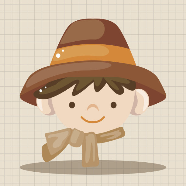 探险家的主题元素图片下载