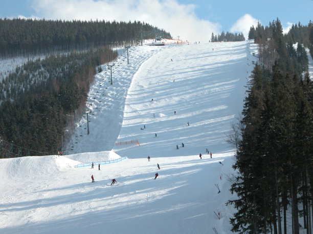 滑雪场图片下载