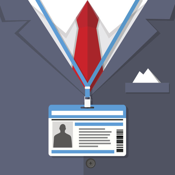 一件带徽章的西装碎片图片下载