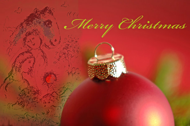 圣诞快乐卡图片下载