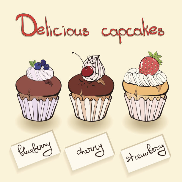 收集草莓松饼图片下载