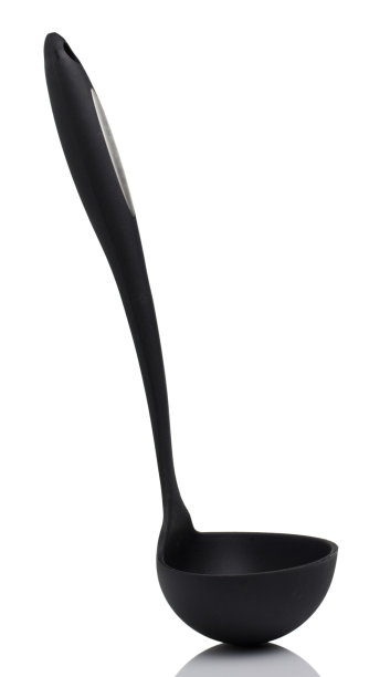 白色背景上的黑色钢包图片下载