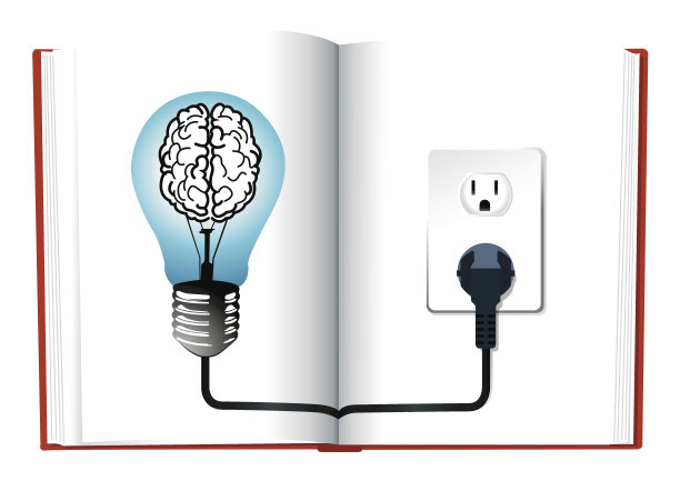 灵感、理念和知识的矢量概念设计。图片下载