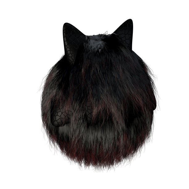 毛茸茸的小怪物图片下载