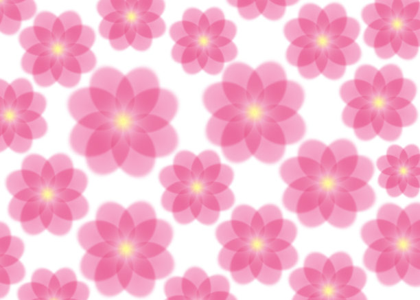 粉红色花朵图案图片下载