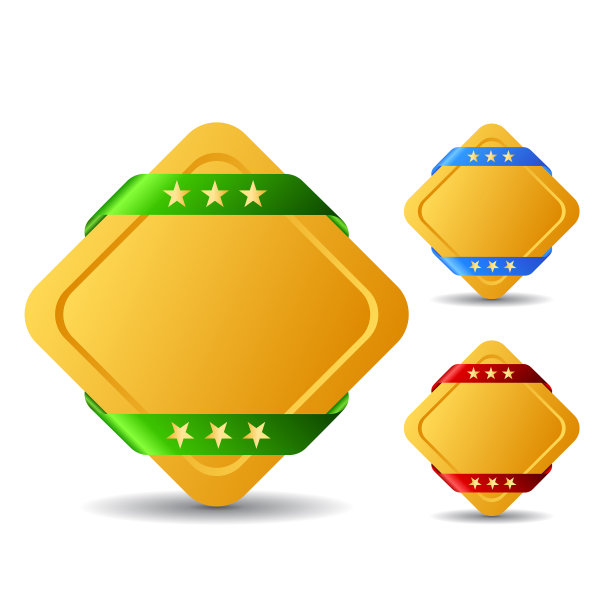 黄金标签图片下载