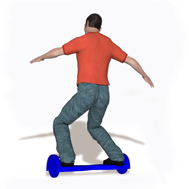 骑电动双轮摩托车的人图片下载