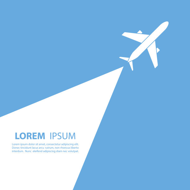 飞机标志设计。航空公司标志设计。图片下载