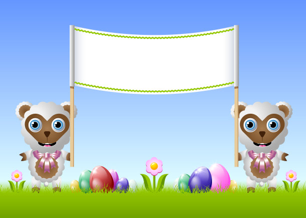 复活节绵羊图片下载