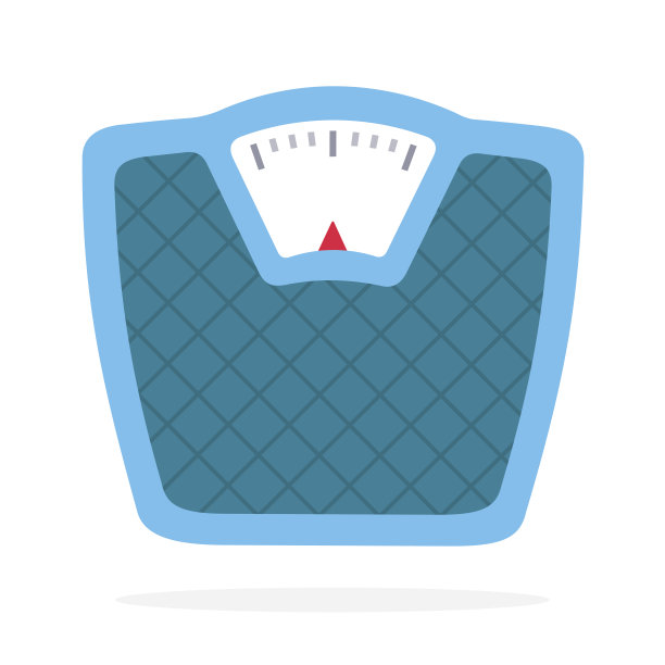 缩放矢量平面材料设计孤立对象在白色背景。素材图片