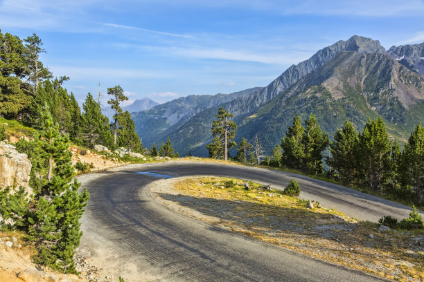 风景优美的公路图片下载