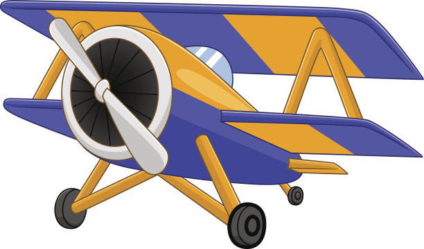 卡通飞机图片下载